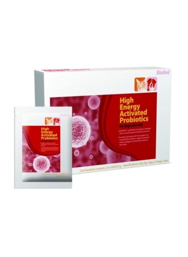 Activated Probiotics for Dogs & Cats – 25g